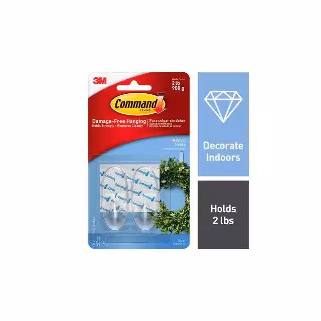 17091CLR-AWES 3M  Ganci per grucce e clip